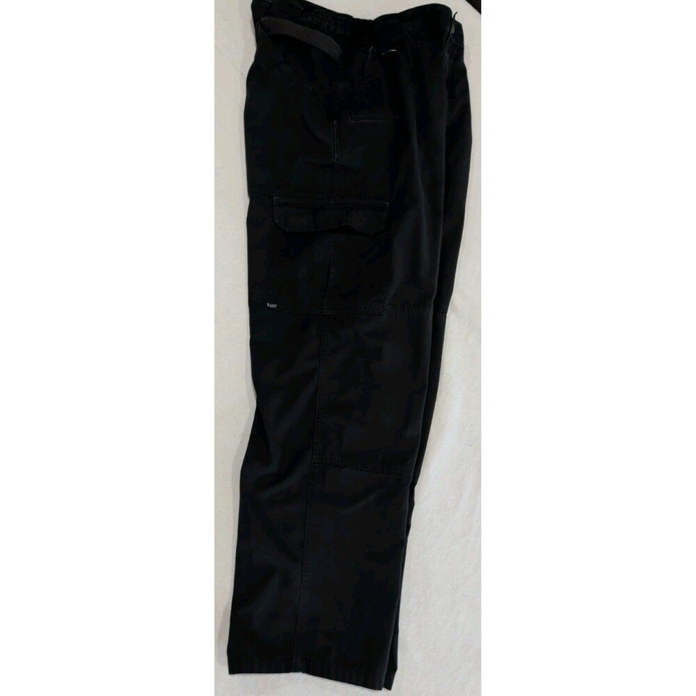 511 PANTS Men's Cargo Tactical 34x32 Cargo Pockets Black Work Style